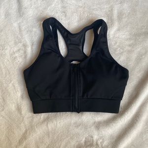 Black Sports Bra
